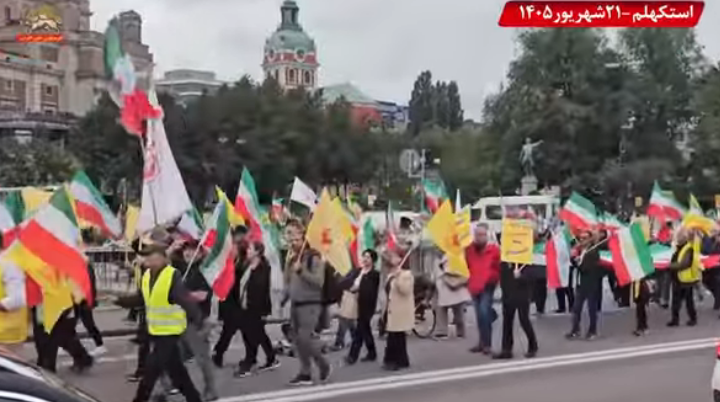   تظاهرات ایرانیان در استکهلم درگرامیداشت شهیدان قیام ۱۴۰۱ با شعار «نه به اعدام»